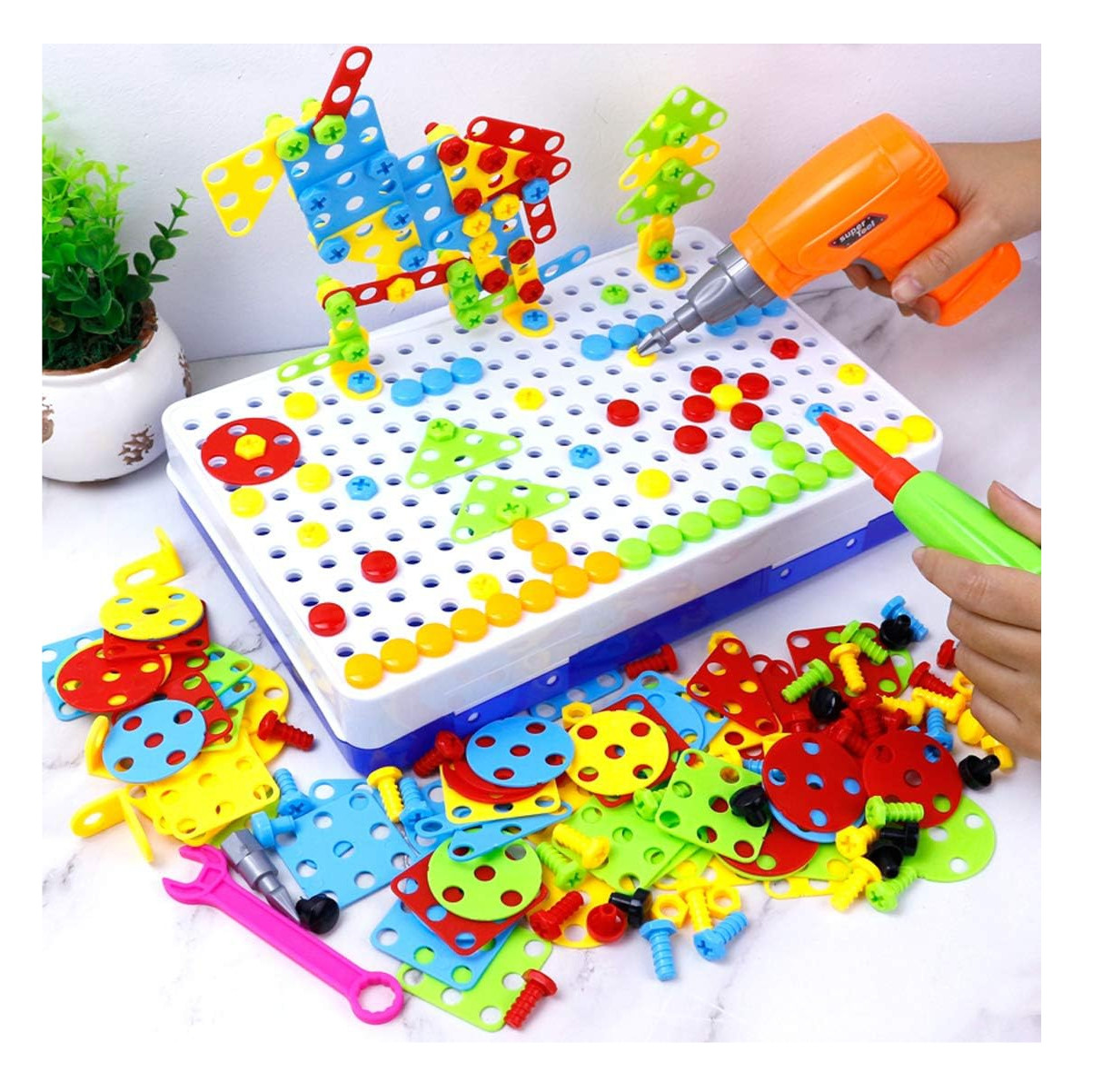 Miniatura 4 de Taladro 3D para niños 4 EN 1 Jueguete